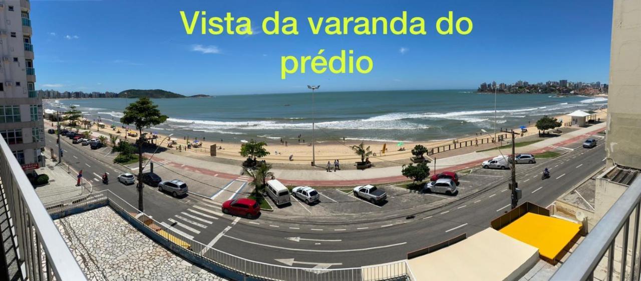 Apartamento Vista Mar 209 - 2 Quartos - Praia Do Morro - Predio Frente Mar - Varanda Com Vista Mar - Elevador - Atravessou A Avenida, Ja Esta Na Praia - Com Garagem - Internet Guarapari Exteriör bild